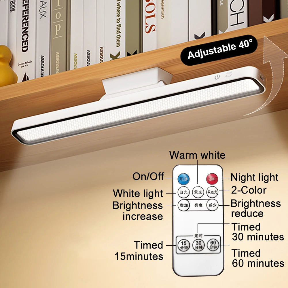 Lámpara de escritorio LED USB recargable