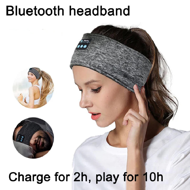 Diadema inalámbrica deportiva con Bluetooth.